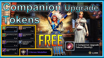 Get Your FREE Companion Upgrade Tokens for MYTHIC Upgrades! Various FREE Methods, Mod 19 Neverwinter