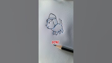 Drawing Dogs That Make You Go AWW 🥺 #art #shorts #foryou #tutorial #satisfying #howto #draw #dog