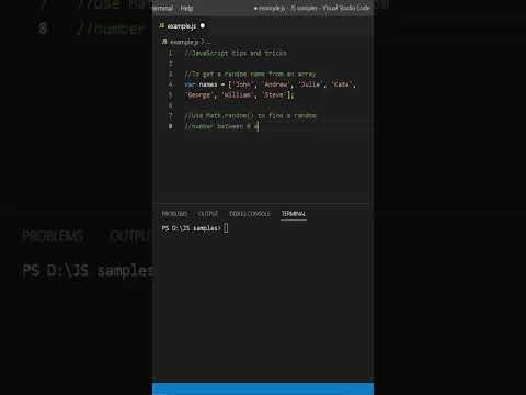 How to Get a Random Value from an Array in JavaScript