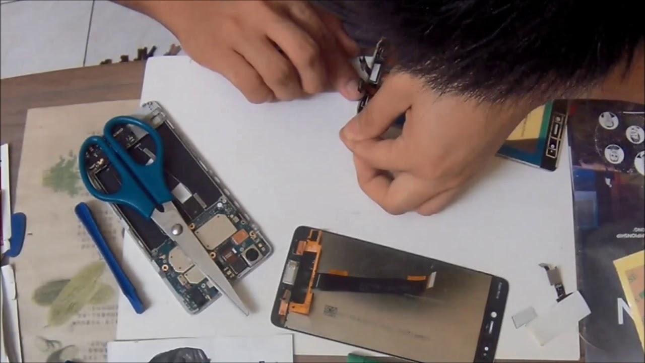 How to Replace Xiaomi Mi5S LCD Screen + Battery + Fingerprint Scanner +Screen Protector