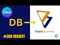 How to Make a Logo in Canva | Digital Business Logo Design Tutorial
