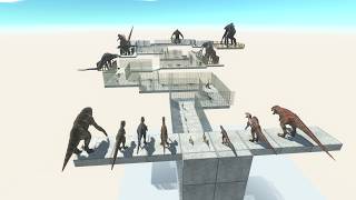 Carnivorous Dinosaurs Rescue Giant Monsters – Prison Maze Challenge!