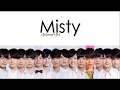 Johnny&#39;s Jr. - Misty (Color Coded Lyrics Eng/Rom/日本語)
