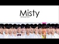 Johnny's Jr. - Misty (Color Coded Lyrics Eng/Rom/日本語)