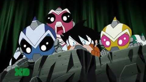 Super Robot Monkey Team Hyperforce Go Invasion of the Vreen Final Scene