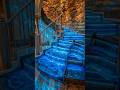 Cinematic Studio Stairs Design 🌊 | Modern Water Effect Build #Shorts #StudioDesign #StairsDesign