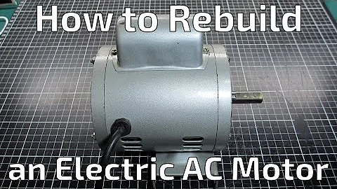 How to Rebuild an Electric AC Motor