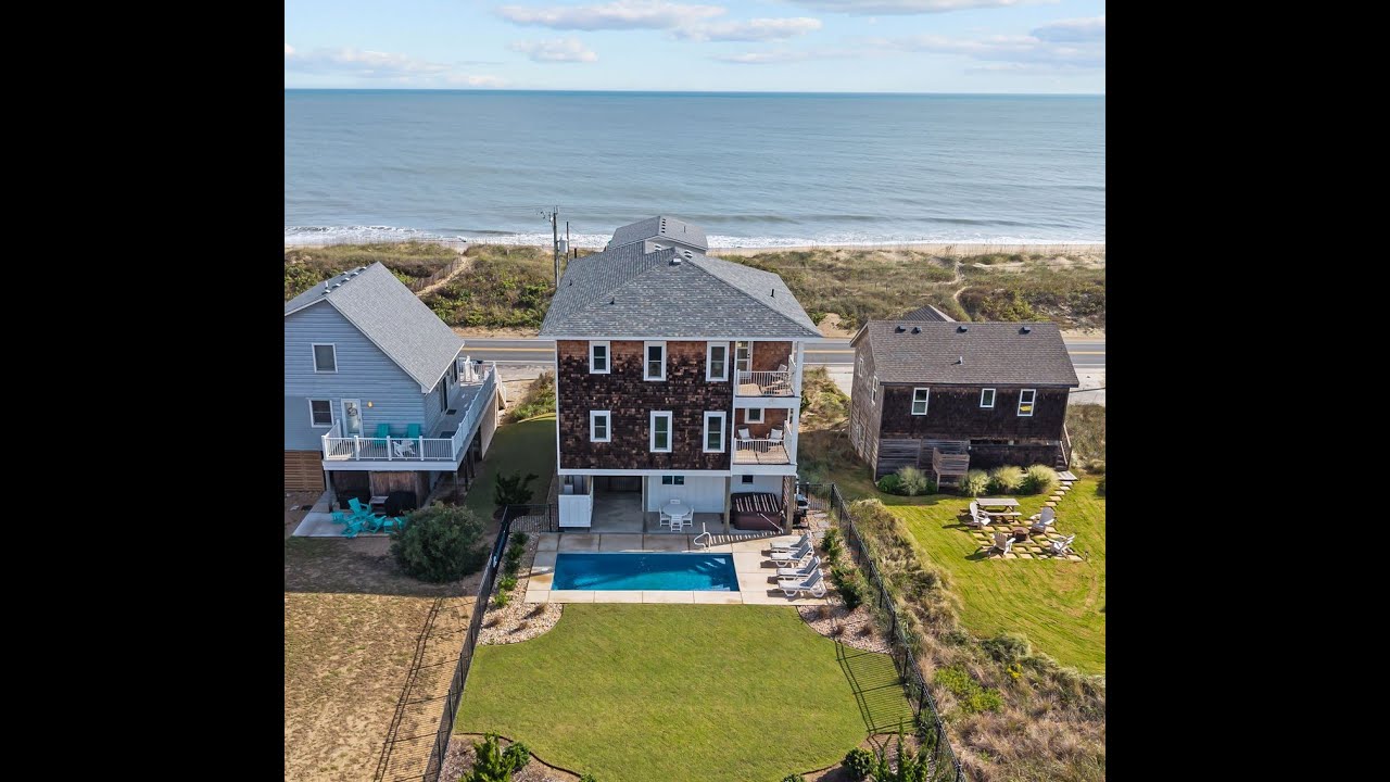 Outer Banks Semi-Oceanfront Vacation Rental | Kill Devil Hills NC | Full Video Tour