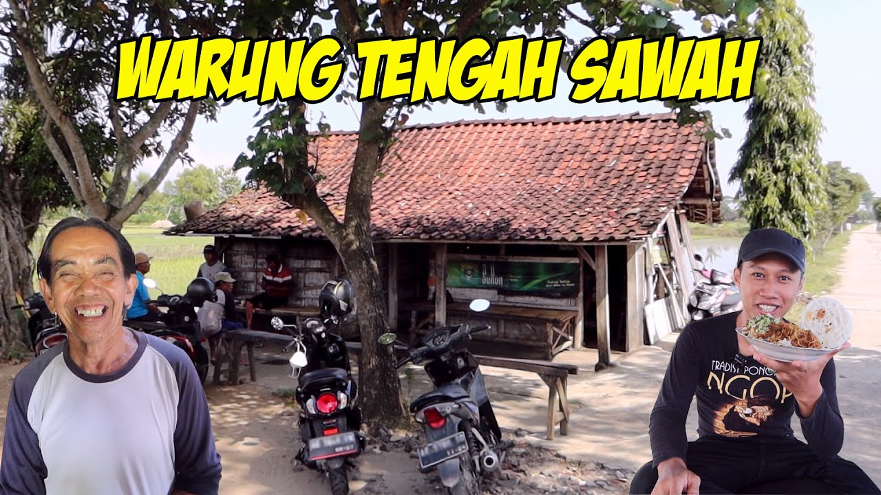 Murah banget! Warung langganan orang pergi ke sawah, nasi pecel porsi macul hanya 5000!