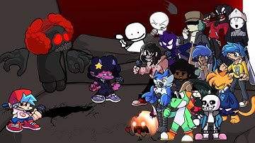 Expurgation But Different Characters Sing It 🎤 (FNF Everyone Sings Expurgation)