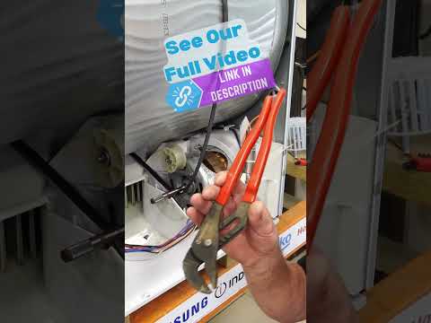 إصلاح سريع كيفية تركيب حزام مجفف الملابس بسهولة فوق بكرة  