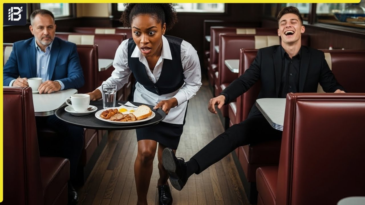 The Billionaire Smirked After “Accidentally” Tripping a Black Waitress—He Angered Chuck Norris