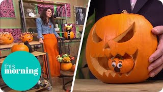 How To Create The Perfect Spooky Pumpkin At Home in 2020 | This Morning
