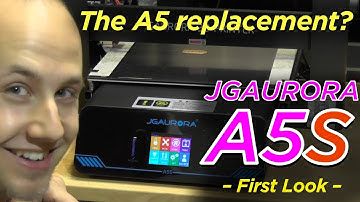 Review: the NEW JGAurora A5S - a 3D printer overview for beginners