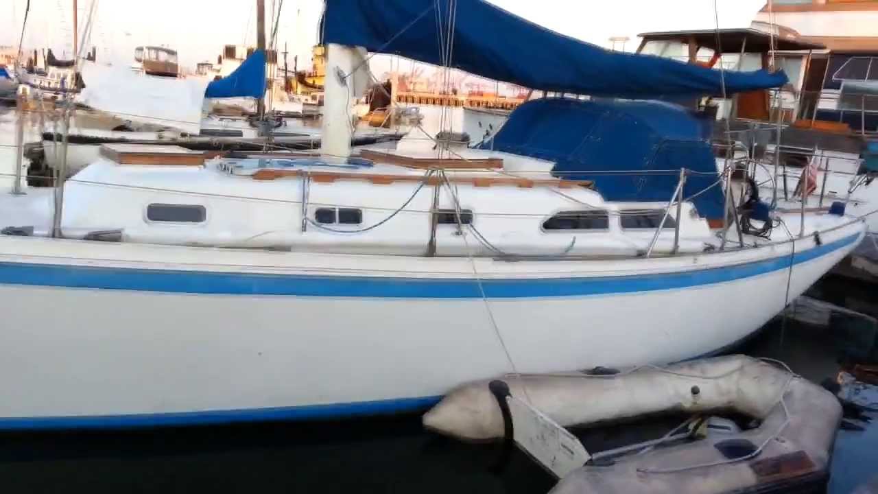 1974 35' Ericson Mark 2 Sailboat For Sale [SOLD] - YouTube