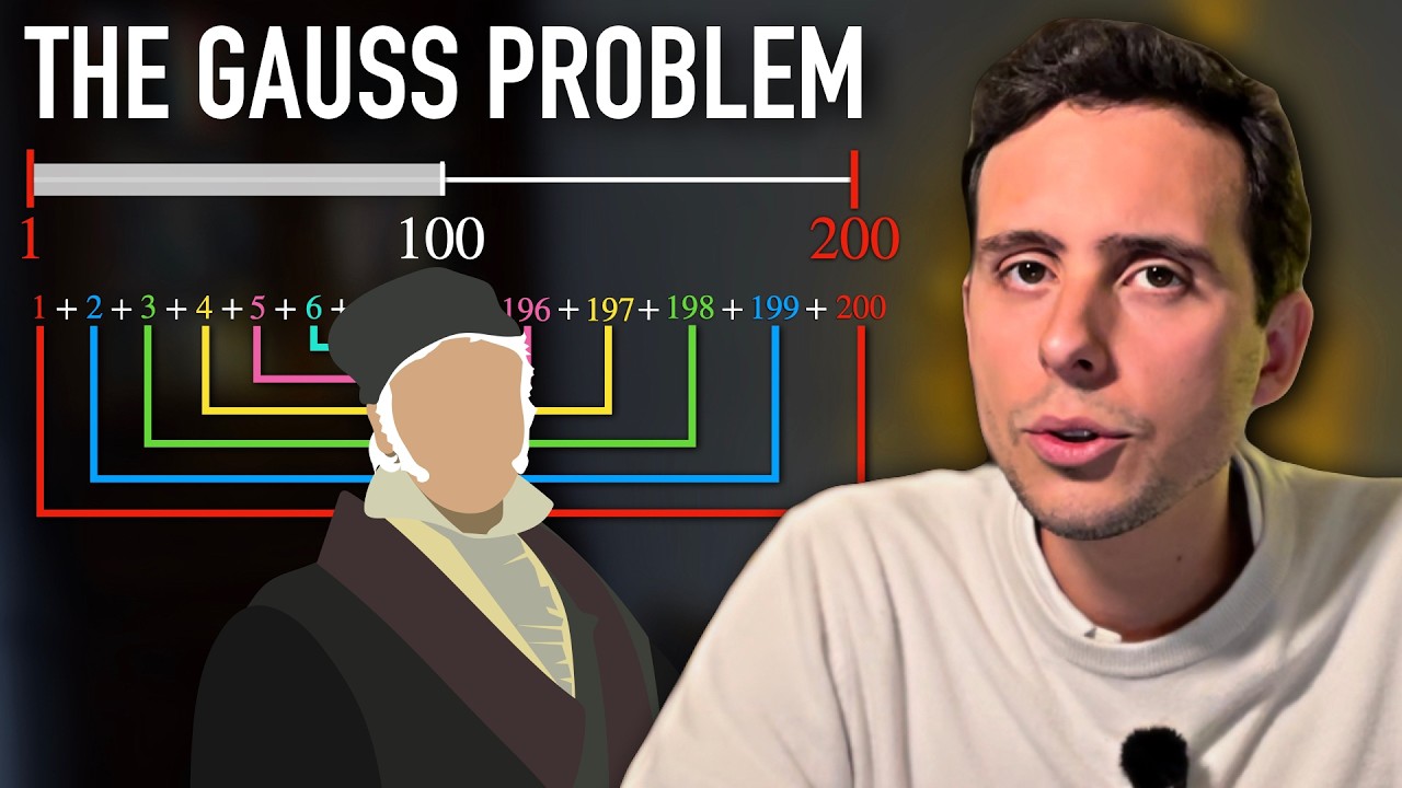 Think Like Gauss by Visualizing This Problem