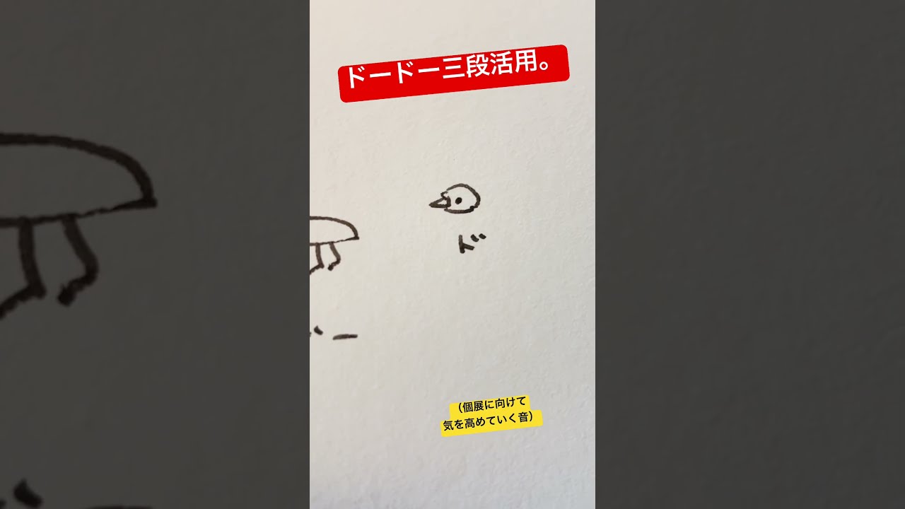 ドードー三段活用(ド)