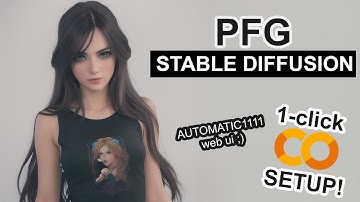 PFG - Stable Diffusion 1-CLICK Google Colab Setup