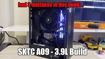 SKTC A09 BUILD | A 3.9L SFF ITX Build