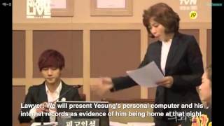 English Subs: Yesung in Court SNL