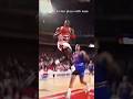 MJ “ AIR JORDAN “ 💯🏀 #youtubeshorts #dunk #michaeljordan #reaction #nbahistory