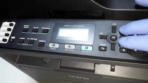 HOW TO RESET DRUM COUNTER ON BROTHER MFC-L2712DN