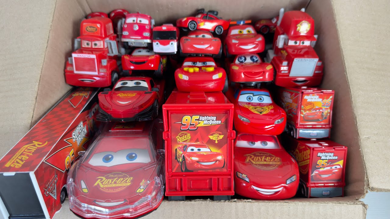 Disney Pixar Cars Unboxing Review | Full Lightning McQueen, Tow Mater, Doc Hudson, Sally, Mack