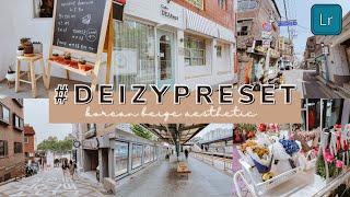 #deizy preset | Korean Soft Brown Aesthetic | Free Lightroom Preset 2021 | ALI AND NEL