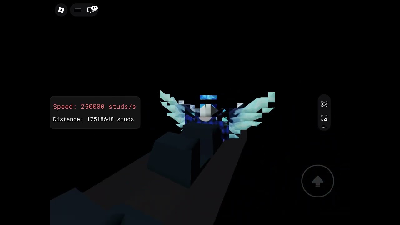 Reaching the Roblox distance ￼ (Rainbow insadent)