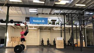 WOD 2 Qualification Indoor Throwdown @ The Beach