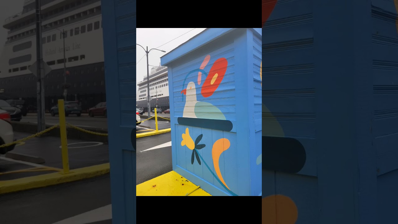St. John's Newfoundland  #canada #tourist #travel #cruisecanada #art #mural #cruise # #stjohns