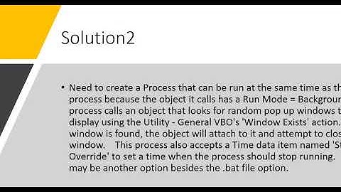RPA-Blueprism-How to Handle Unknows PopUp Notifications in BP?