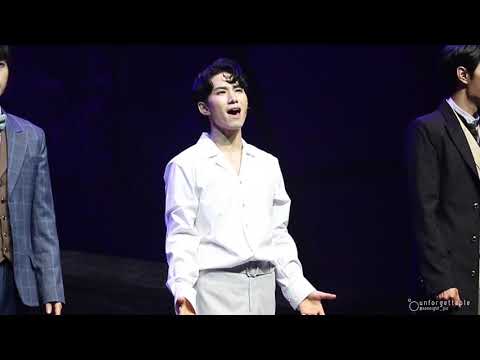 20190605 뮤지컬 니진스키 밤공 커튼콜 정동화focus