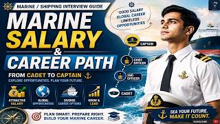 Marine Salary and Career Path | Merchant Navy Salary Guide | Marine / Shipping Interview Guide