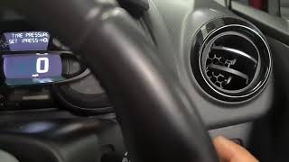how to reset tyre pressure warning light on Renault Clio #tpms Resimi