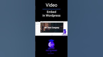 How to add Video in wordpress on Main page #wordpress #elementor #video