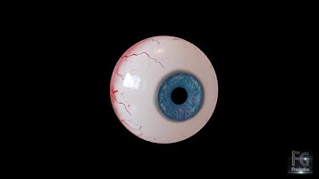 Realistic 3D EYE.