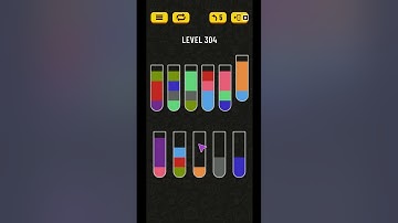 Water Sort Puzzle Level 304 Solved