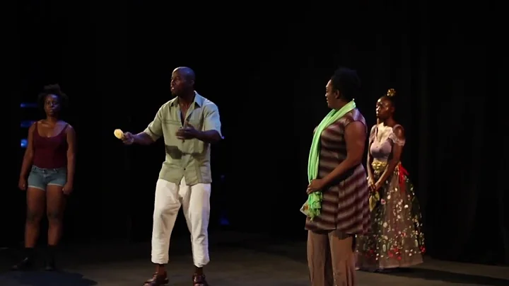 Paule Aboite as "Marie" and Guyviaud Joseph as "Emanuel" in The Hunting Season