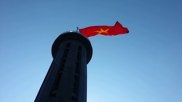 Một thoáng cột cờ quốc gia Lũng Cú Hà Giang.