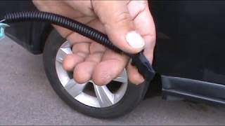2012 JEEP CAMPASS HOW TO REPLACE REAR ABS SPEED SENSOR