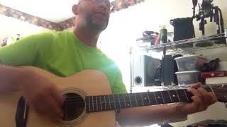 Video thumbnail of "Take me away - Hayes Carll solo acoustic cover"