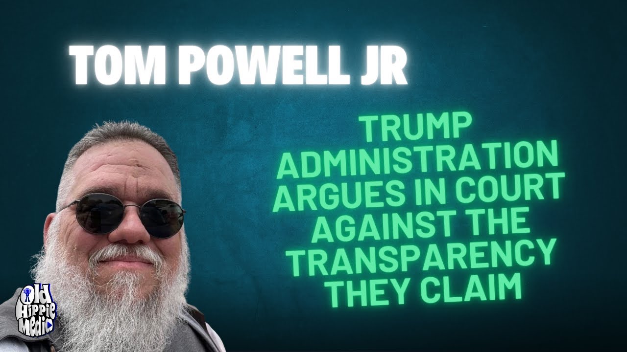 Trump administration argues in court against the transparency they claim