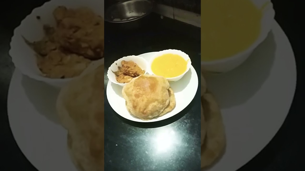 Mango Poori Bhaji | #shorts | Aam ras Puri Bhaji | Indian Mom