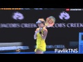 Victoria Azarenka vs Barbora Strycova AMAZING POINT Australian Open 2016