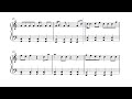 BellyJay - MONTAGEM HIKARI - Easy Piano Sheet Music