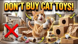DIY Cat Playground That Costs $0 (Your Cat Will Go Crazy!) screenshot 1