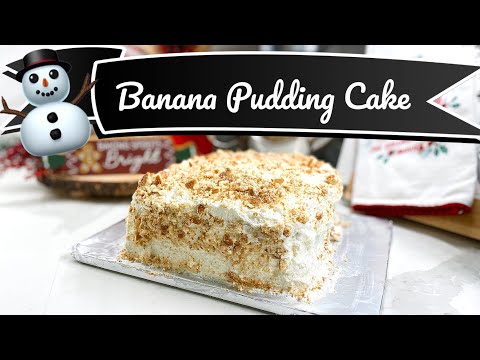 Banana Pudding Cake Recipe Using Box Cake Mix