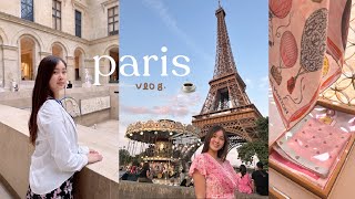 paris 𝐯𝐥𝐨𝐠 🥐 ୨୧ • eating on the eiffel tower, louvre, dior gallery, shopping+! ✧︎ [europe 04]