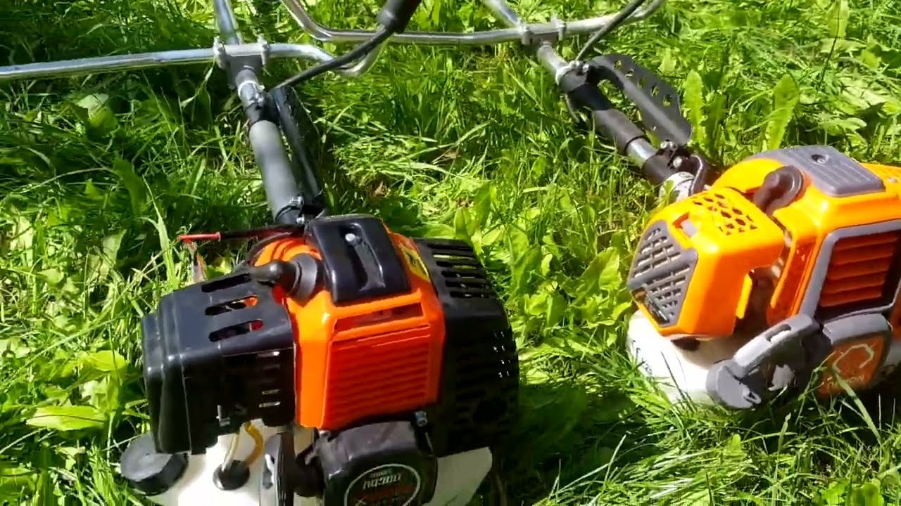 DEMON RQ580T Turbo vs DEMON RQ580 - porównujemy dwie bliźniacze kosy.